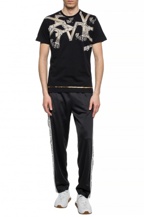 Spodnie dresowe z lampasami, zdjęcie 2 Spodnie dresowe z lampasami od Versace Jeans